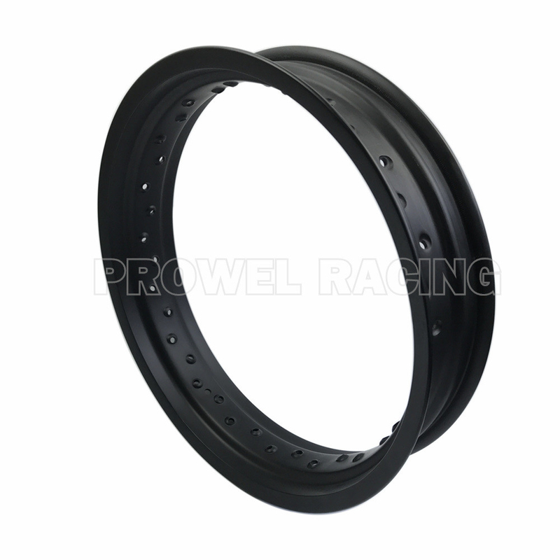 MT 3,0 x 17 Anodizado 40 buracos Dirt Bike Supermoto Spoke Alloy Rodas de motocicletas