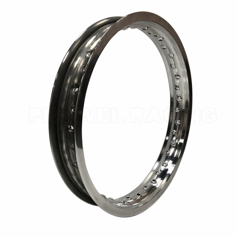 CRF 450 2.15x18 Cinturões de motocicleta de prata feitos de liga de alumínio com pintura