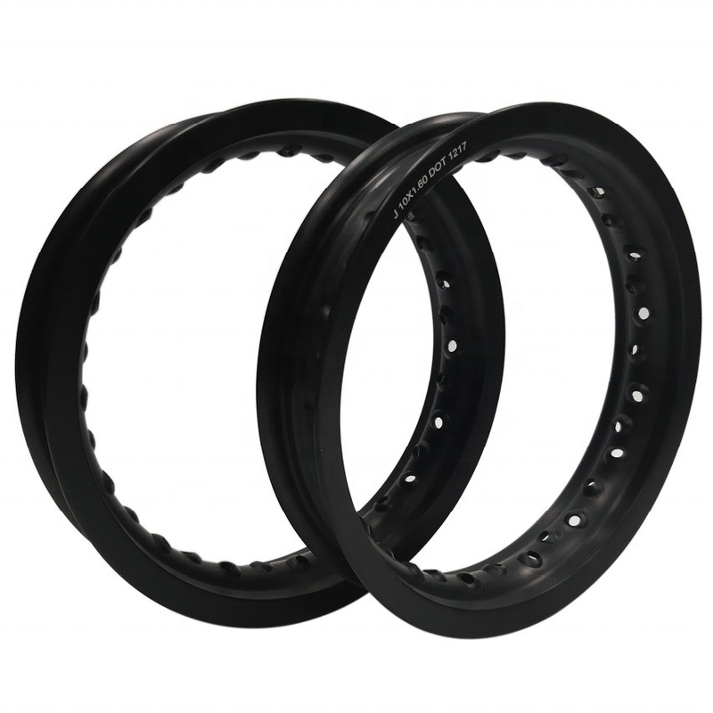 Polir e anodizar 10 &quot; 12 &quot; 14 &quot; polegadas de motocicleta de liga de rodas para Pitbike Kids Bike